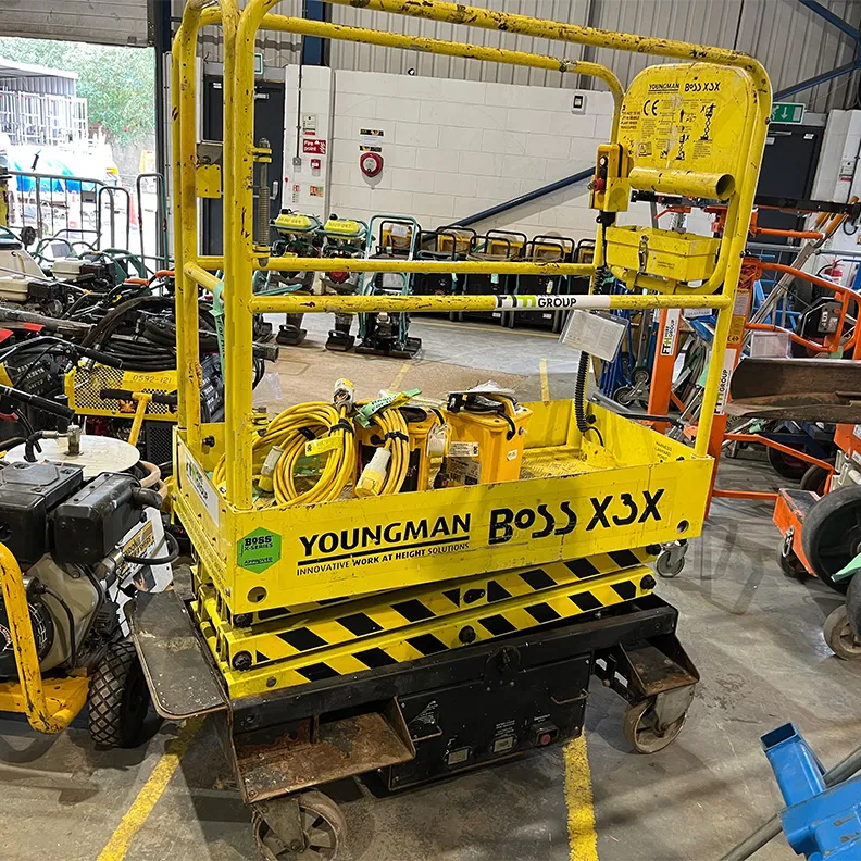 5.2 Scissor Lift Youngman Boss X3X 2014